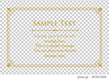 Luxury card design. Antique decorative design. Elegant edge pattern. Luxury card design. Antique decorative design. Elegant edge pattern. 90361098