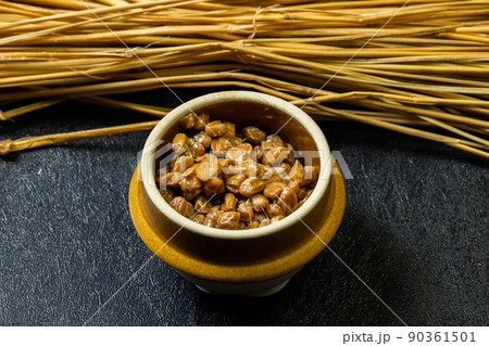 藁入り納豆　Natto Japanese foods 90361501