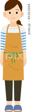 主婦　全身　線なし 90362668