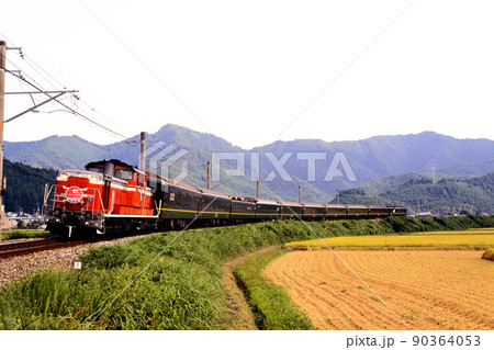 1998年 丹波路を行くDD511190トワイライトエクスプレス 1998年 丹波路を行くDD511190トワイライトエクスプレス 90364053