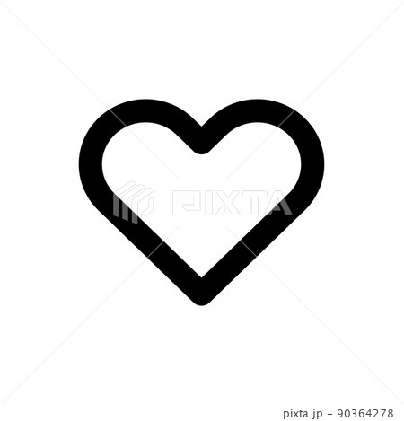 ハートマークアイコン ハートマークアイコン 90364278