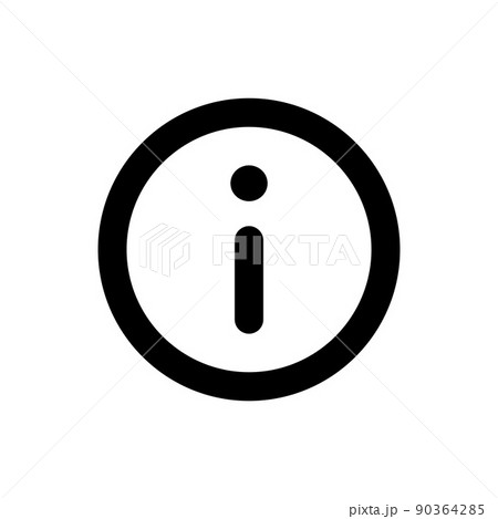 インフォメーションマークアイコン 90364285