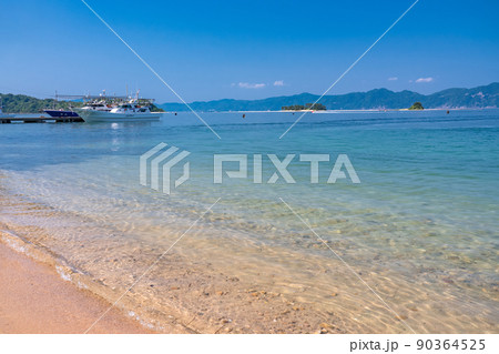 《福井県》水島をのぞむビーチ・色浜 《福井県》水島をのぞむビーチ・色浜 90364525