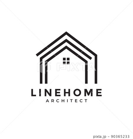 minimalist home house architect structure line logo design vector graphic symbol icon illustration creative idea minimalist home house architect structure line logo design vector graphic symbol icon illustration creative idea 90365233