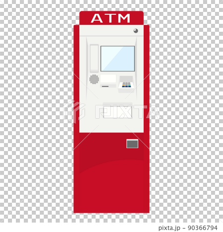 ATMのイラスト 90366794