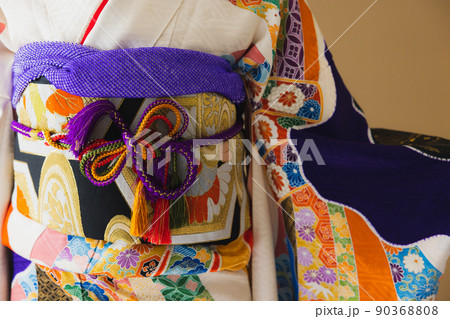 振袖 黒 熨斗文様 振袖 黒 熨斗文様 90368808