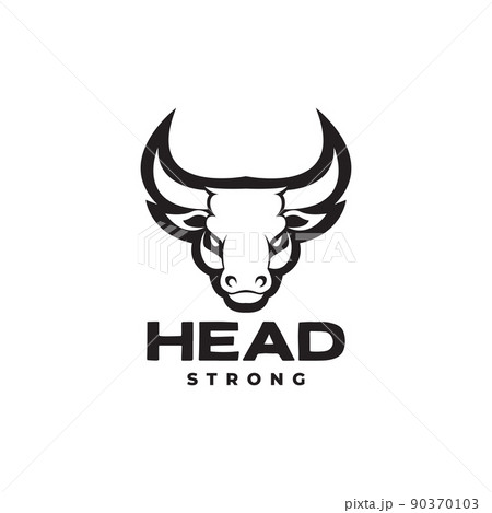 black head livestock cow logo design vector graphic symbol icon illustration creative idea black head livestock cow logo design vector graphic symbol icon illustration creative idea 90370103