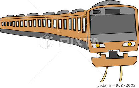レトロな電車のイメージ 90372005