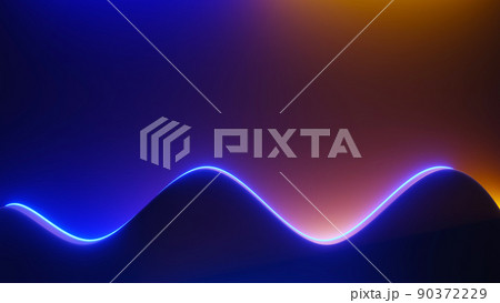 3d render of flash neon and light glowing on dark scene. Speed light moving lines. High fast motion blur. Technology internet of future network. Sci fiction of hyperspace interstellar travel. 3d render of flash neon and light glowing on dark scene. Speed light moving lines. High fast motion blur. Technology internet of future network. Sci fiction of hyperspace interstellar travel. 90372229