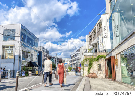 東京渋谷の都市風景 渋谷キャットストリート 東京渋谷の都市風景 渋谷キャットストリート 90374762