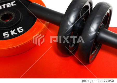 ダンベル　アブローラー　筋トレ器具　 90377058