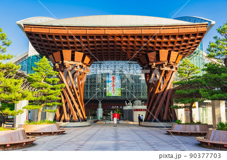 金沢駅　鼓門 90377703