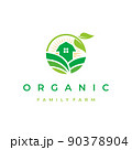 Green Nature Farm Agriculture Logo 90378904