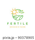 Green Nature Farm Agriculture Logo 90378905