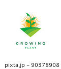 Green Nature Farm Agriculture Logo 90378908