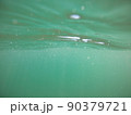水面に光がさしたとき綺麗な玉ボケがあわられる 90379721