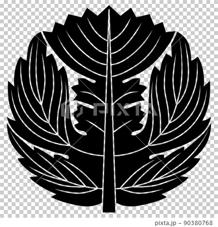 It is a family crest. It is called Hirado Kaji no Ha. 90380768