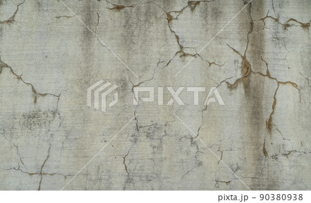 texture of old gray concrete wall 90380938
