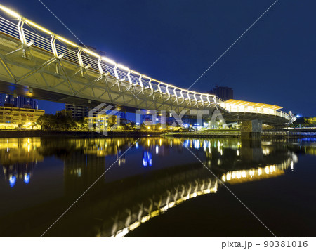 台湾・高雄 愛河之心の夜景 / Kaohsiung, Taiwan 90381016
