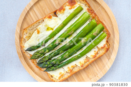 Asparagus mozzarella sandwich Asparagus mozzarella sandwich 90381830