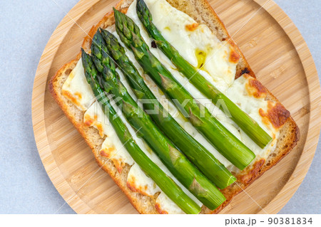 Asparagus mozzarella sandwich Asparagus mozzarella sandwich 90381834