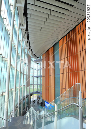 日本科学未来館 上から見下ろしたエントランス 日本科学未来館 上から見下ろしたエントランス 90381927