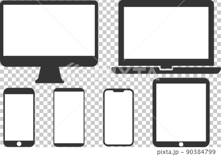 PC smartphone tablet icon 90384799