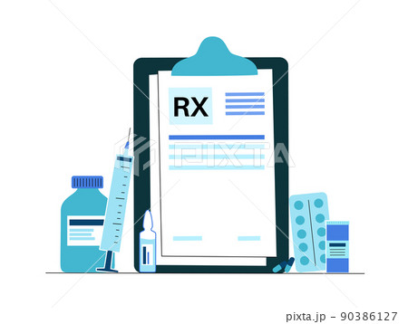 RX form template RX form template 90386127