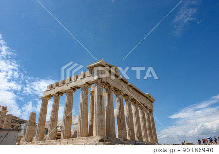 アテネ・アクロポリスのパルテノン神殿	 90386940