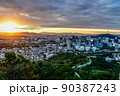 城壁 ソウル 風景 90387243