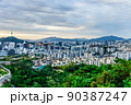 建物 風景 夕日 90387247