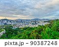 城壁 ソウル 風景 90387248