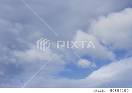 3月末朝空の雲 90392199