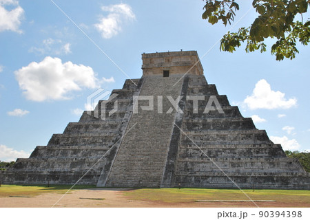 メキシコ世界遺産、チチェンイッツァ遺跡 メキシコ世界遺産、チチェンイッツァ遺跡 90394398