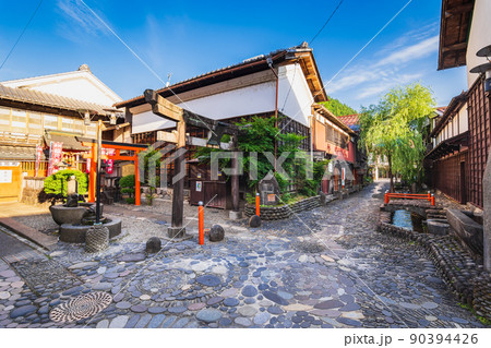 郡上八幡　やなか水のこみち 90394426