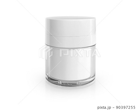 Cosmetic cream isolated on white background Cosmetic cream isolated on white background 90397255