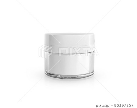 Cosmetic cream isolated on white background Cosmetic cream isolated on white background 90397257