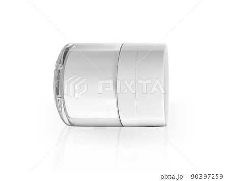 Cosmetic cream isolated on white background 90397259