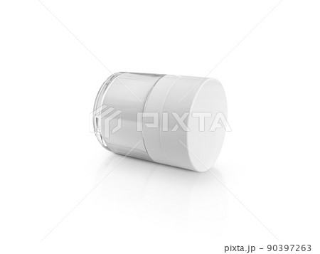 Cosmetic cream isolated on white background 90397263