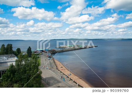 View of the port Petrozavodsk View of the port Petrozavodsk 90399760