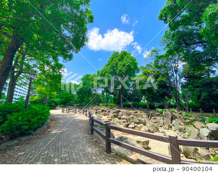 東京板橋・新緑の高島平緑地 東京板橋・新緑の高島平緑地 90400104
