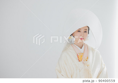 白無垢 綿帽子 白無垢 綿帽子 90400559