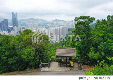 the landscape of Tai Tam Country Park Quarry Bay Extension Section 5 June 2022 90402119