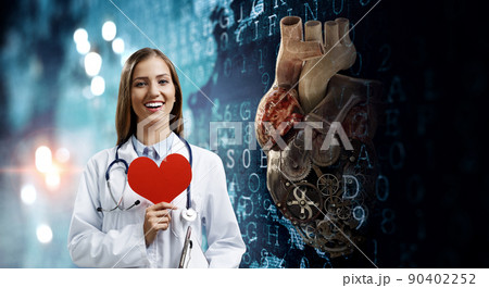 Moderm medicine. Cardiology . Mixed media Moderm medicine. Cardiology . Mixed media 90402252