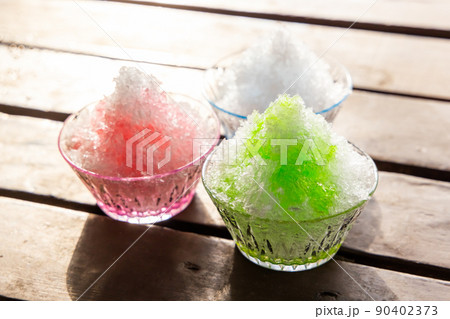 かき氷 asian type of epidemic shaved ice かき氷 asian type of epidemic shaved ice 90402373
