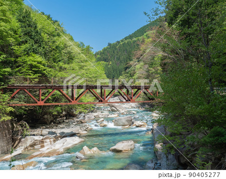 【長野】阿寺渓谷の森林鉄道跡 【長野】阿寺渓谷の森林鉄道跡 90405277