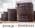 building a large fuel tanks. High quality photo 90406444