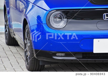 自動車イメージ　日本の電気自動車 90406943