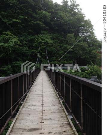 黒部峡谷の橋 黒部峡谷の橋 90410288