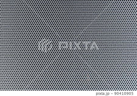 Pattern of round holes in metal Pattern of round holes in metal 90410905